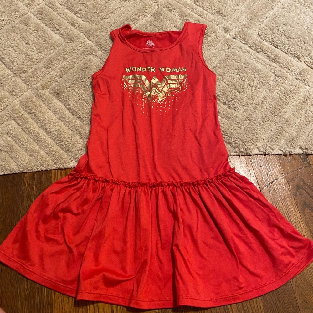 Wonder Woman girls dress size 6-6x